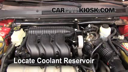 2005 Ford Five Hundred SEL 3.0L V6 Coolant (Antifreeze) Add Coolant